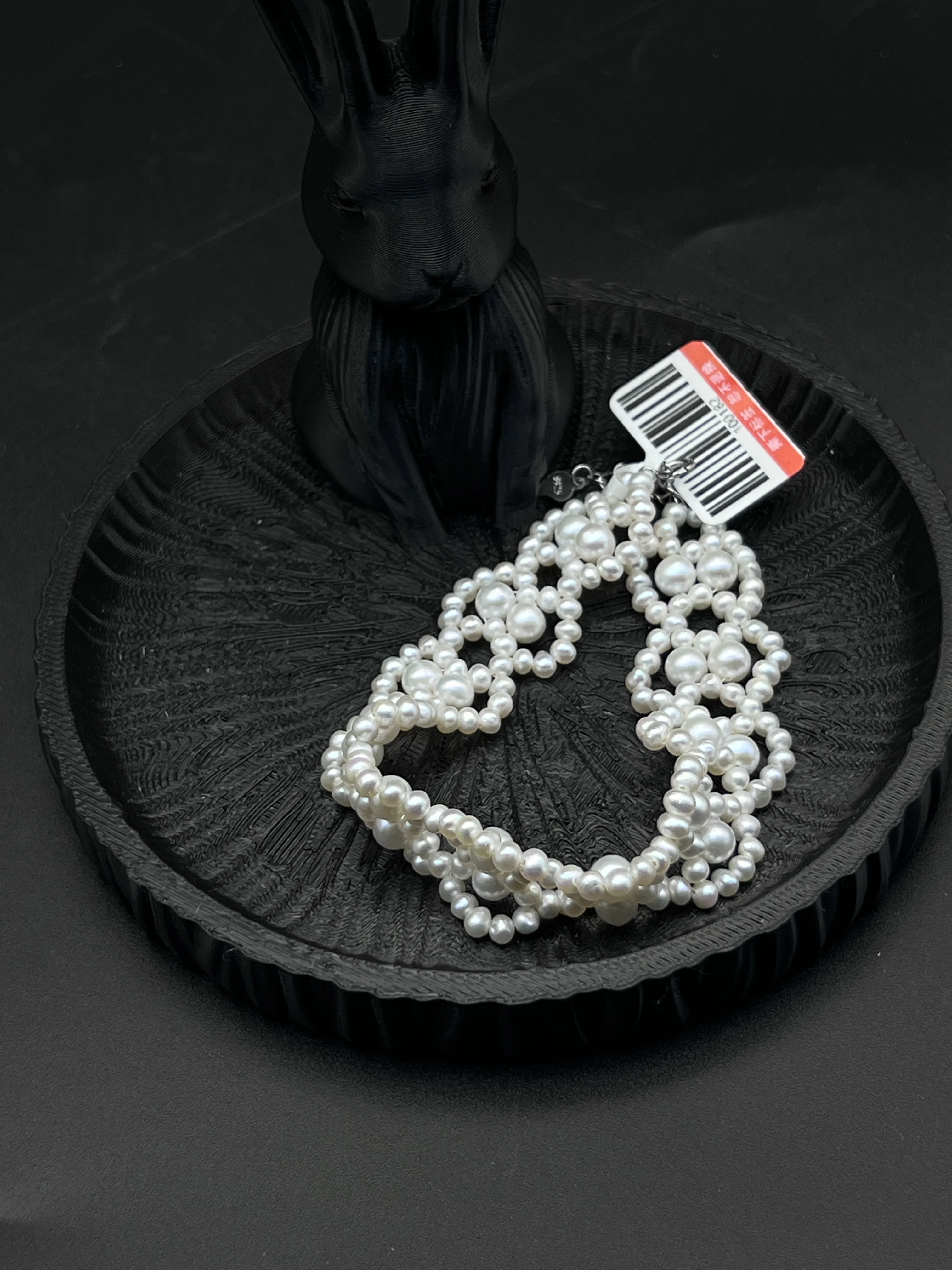 Women's Handmade Pearl Woven Bracelet with Cascading Design Adjustable Elegant Daily Wear Jewelry
Women's Handmade Pearl Woven Bracelet with Cascading Design Adjustable Elegant Daily Wear Jewelry