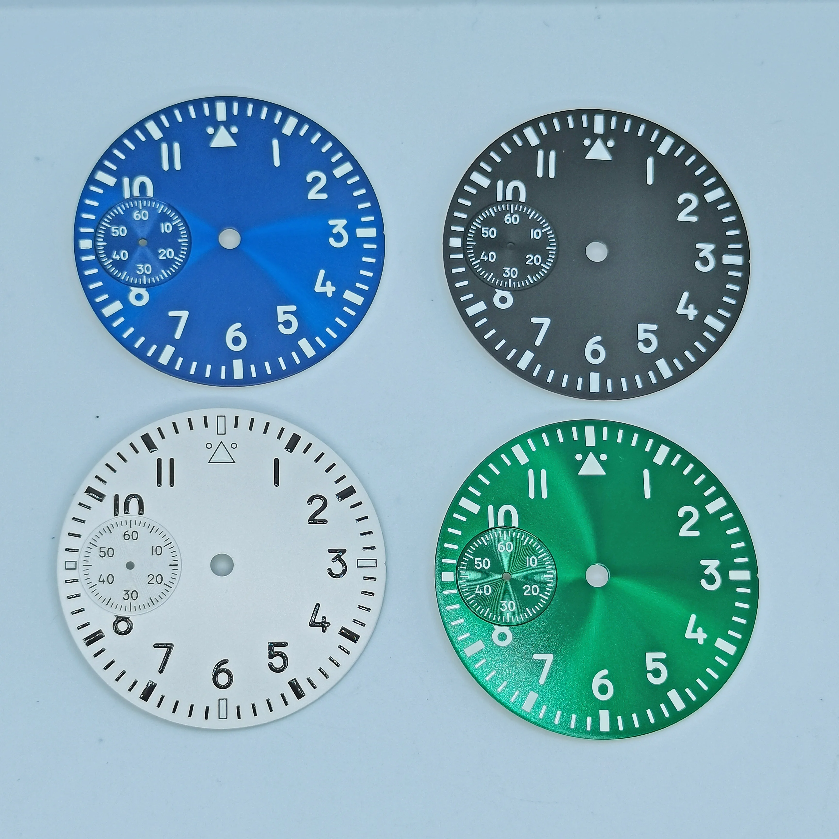 37.2MM New Watch Luminous Dial Fit St 36 Eta 6497 Manual Winding Movement Laser Engraving
37.2MM New Watch Luminous Dial Fit St 36 Eta 6497 Manual Winding Movement Laser Engraving