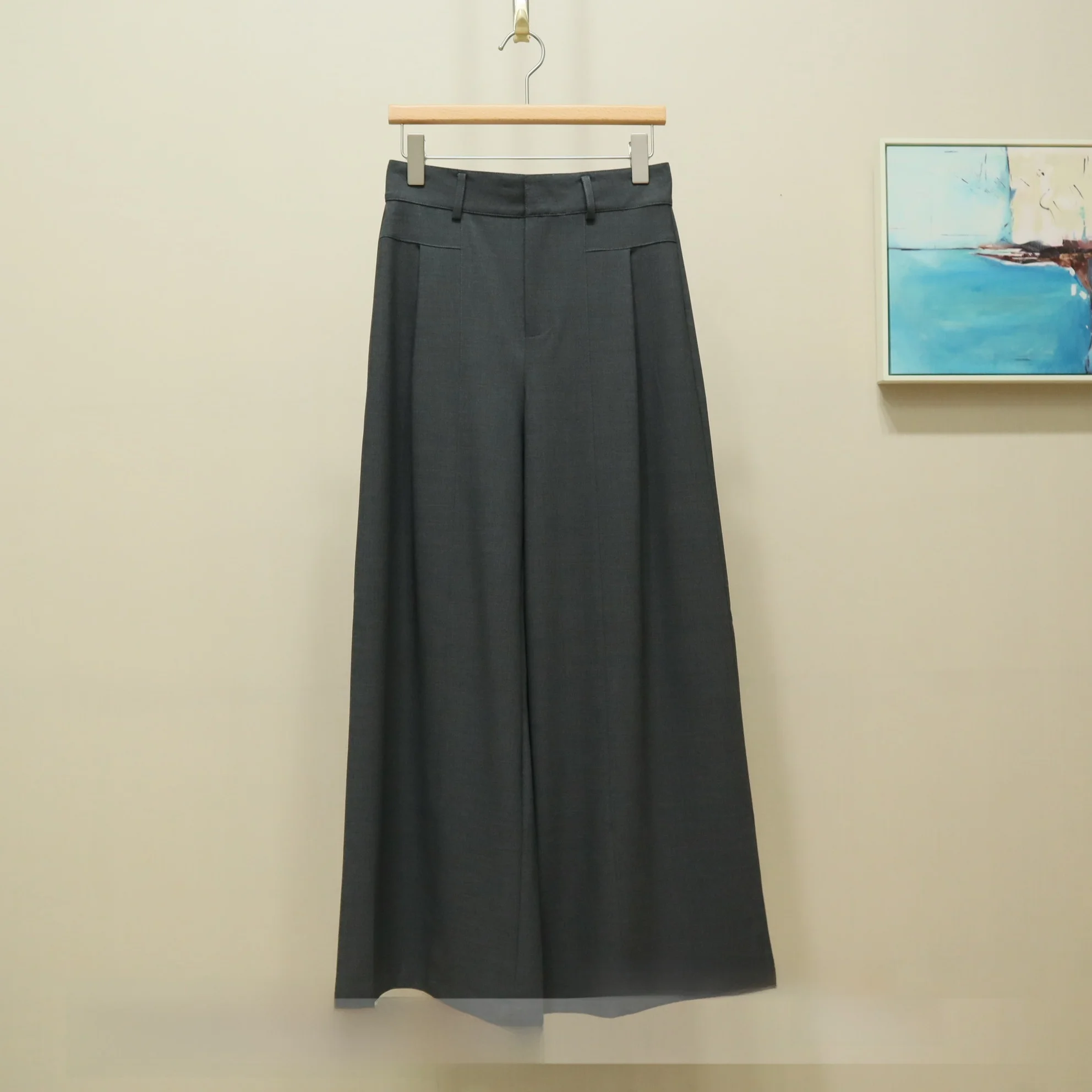 Fashionable Simple Casual Pants Women's High Waist Wide Leg Pants Summer New Style Y2K Commute Style Zipper Closure Polyester...
Fashionable Simple Casual Pants Women's High Waist Wide Leg Pants Summer New Style Y2K Commute Style Zipper Closure Polyester...