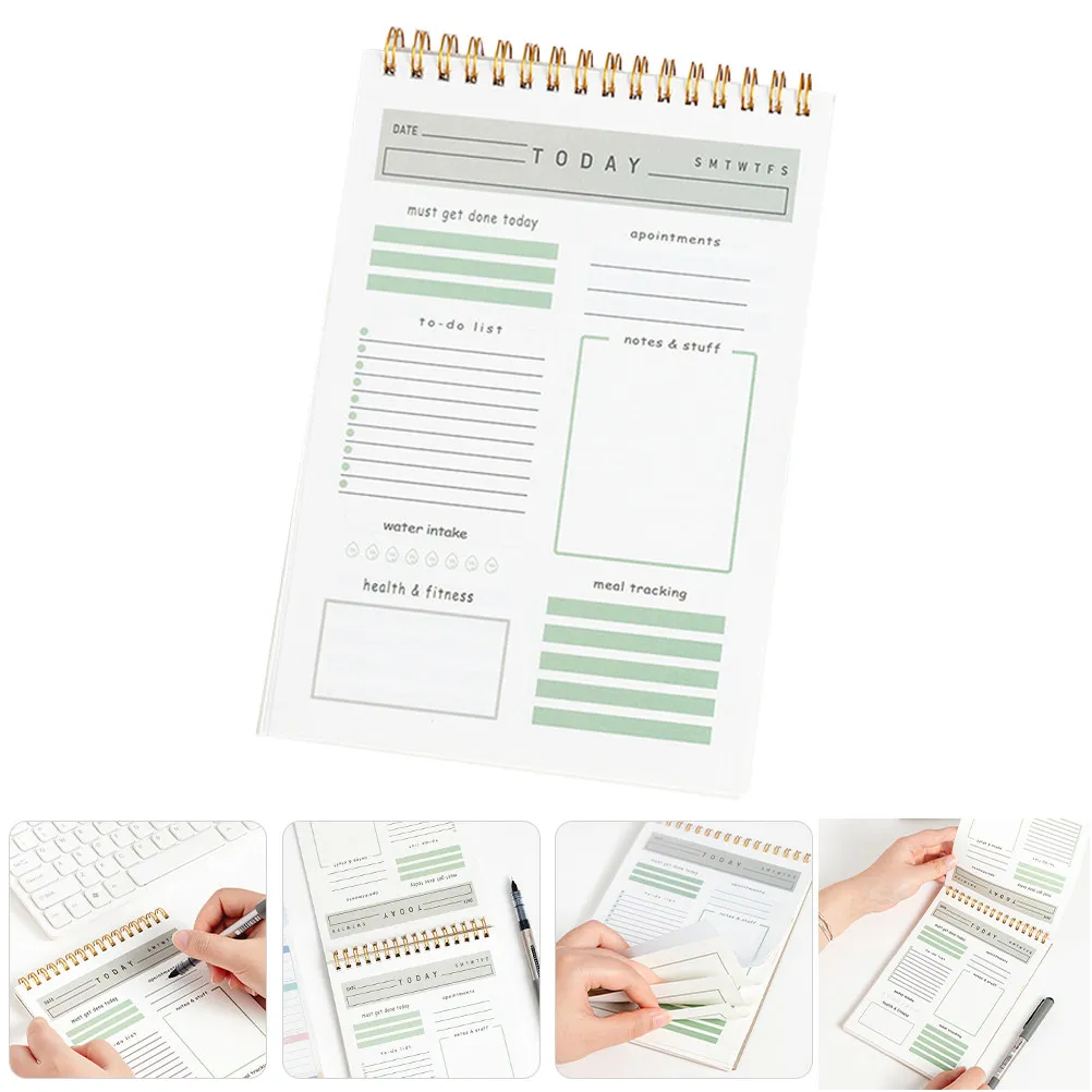 Ежедневник-планер А5 на спирали, минималистичный, на английском языке, для офиса, школы, работы, организации задач, с отрывными листами, без даты
Ежедневник-планер А5 на спирали, минималистичный, на английском языке, для офиса, школы, работы, организации задач, с отрывными листами, без даты