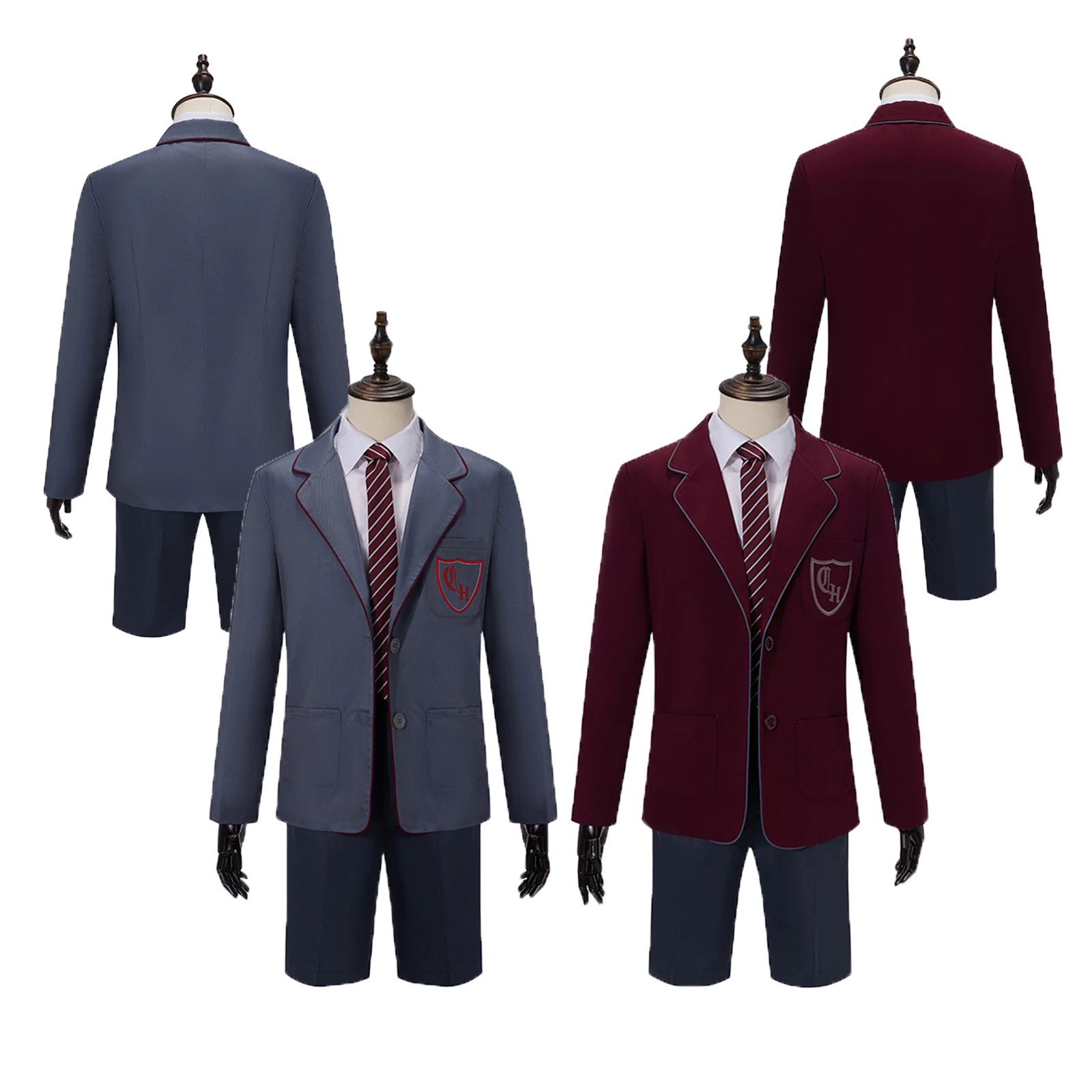 Matilda Grey School Uniform Cosplay Costume Musical Men Women Kids Casual Shorts Uniform Set in Red Halloween Party Outfit
Matilda Grey School Uniform Cosplay Costume Musical Men Women Kids Casual Shorts Uniform Set in Red Halloween Party Outfit