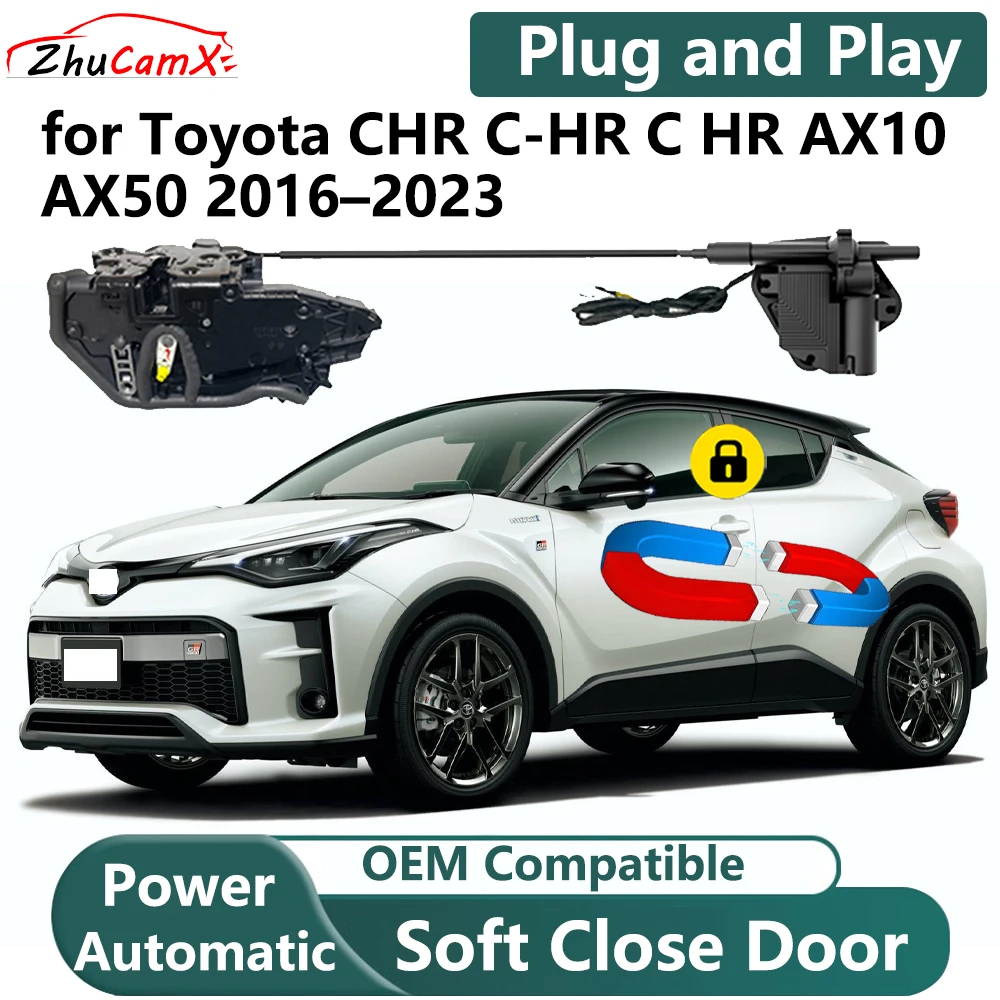 ZhuCamX for Toyota CHR C-HR C HR AX10 AX50 2016–2023 Car Electric Soft Close Door System Power Closing Door Latch Lock OEM
ZhuCamX for Toyota CHR C-HR C HR AX10 AX50 2016–2023 Car Electric Soft Close Door System Power Closing Door Latch Lock OEM