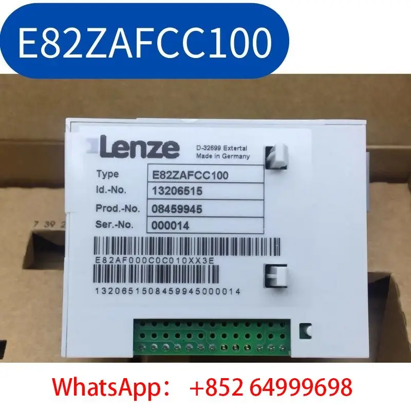 Brand New Original E82ZAFCC100 8200 Inverter IO Board Communication Module fast shipping
Brand New Original E82ZAFCC100 8200 Inverter IO Board Communication Module fast shipping