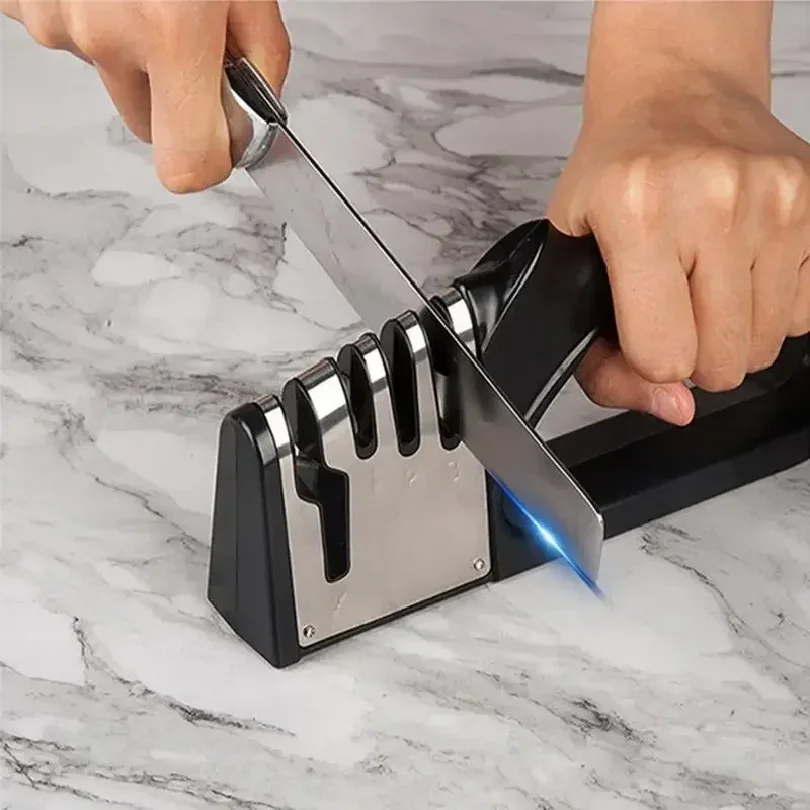 Kitchen 4 Segment Knife Sharpener Multifunctional Portable Non-slip Base Knife Sharpener Household Kitchen Gadgets Accessories
Kitchen 4 Segment Knife Sharpener Multifunctional Portable Non-slip Base Knife Sharpener Household Kitchen Gadgets Accessories