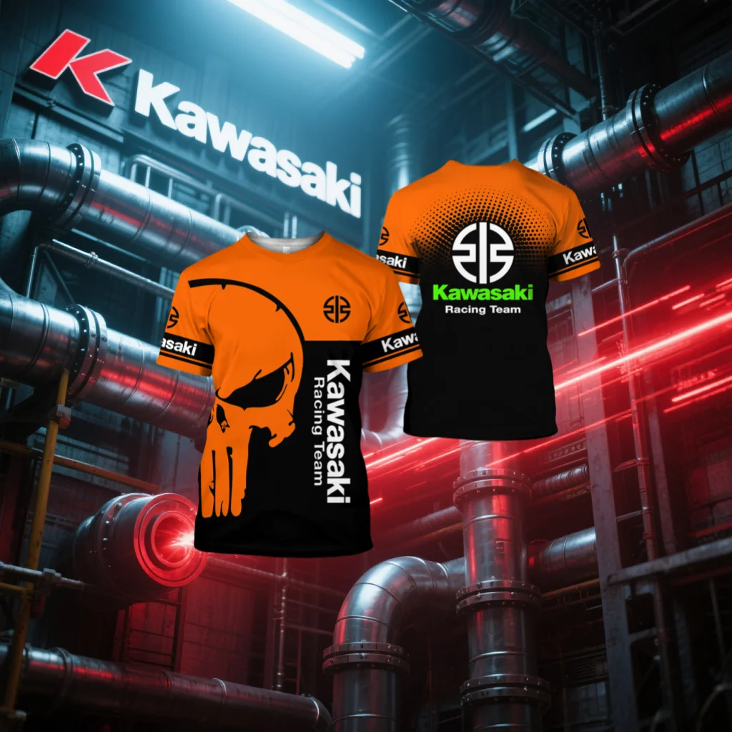 Kawasaki мотоциклетная футболка футболка для верховой езды солнцезащитный крем быстросохнущая впитывающая пот футболка с 3d принтом летняя футболка мужская футболка
Kawasaki мотоциклетная футболка футболка для верховой езды солнцезащитный крем быстросохнущая впитывающая пот футболка с 3d принтом летняя футболка мужская футболка