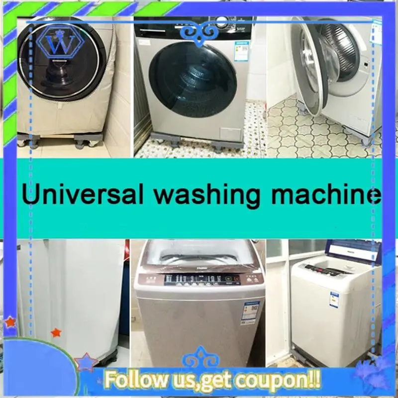 Easy To Use Washing Machine Holder Universal Mobile Fridge Stand Base Adjustable Base For Dryer Refrigerator Kitchen Accessories
Easy To Use Washing Machine Holder Universal Mobile Fridge Stand Base Adjustable Base For Dryer Refrigerator Kitchen Accessories