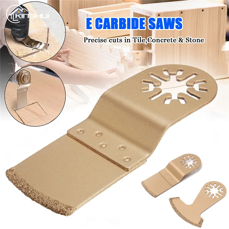 Diamond Carbide Oscillating Saw Blade MultiTool E-cut Saw Blade For Concrete Cement Ceramics Tile Wood Cutter Metal Cutting Tool
Diamond Carbide Oscillating Saw Blade MultiTool E-cut Saw Blade For Concrete Cement Ceramics Tile Wood Cutter Metal Cutting Tool