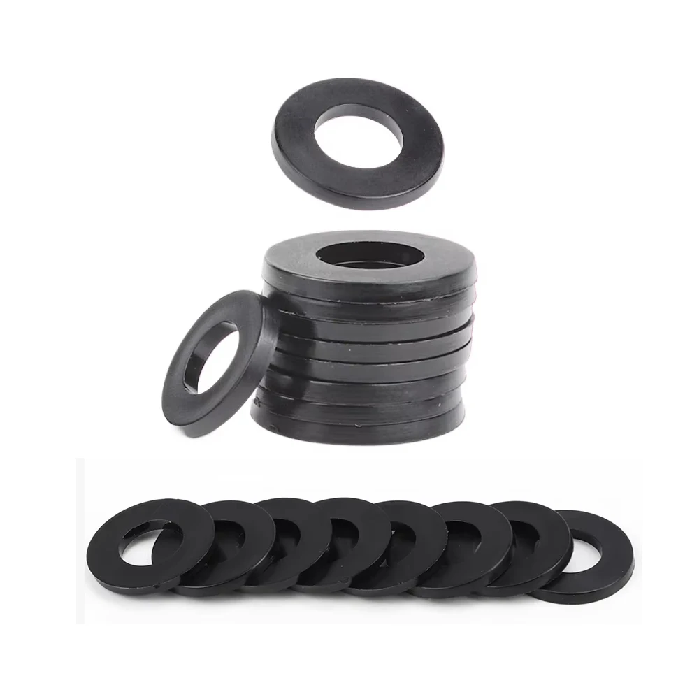 Black Plastic Rubber Flat Washer M3 M4 M5 M6 M8 nylon washers rondelle Plain Spacer Insulation Gasket ORing shims For Screw Bolt
Black Plastic Rubber Flat Washer M3 M4 M5 M6 M8 nylon washers rondelle Plain Spacer Insulation Gasket ORing shims For Screw Bolt