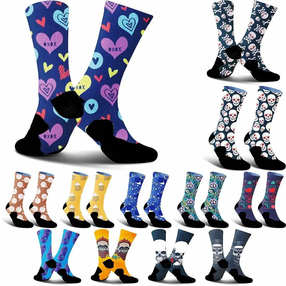 2025 New Creative Red Eye Skull Pattern Sports Cycling Socks with Cross Logo, unisex, lightweight, breathable, moisture wicking
2025 New Creative Red Eye Skull Pattern Sports Cycling Socks with Cross Logo, unisex, lightweight, breathable, moisture wicking