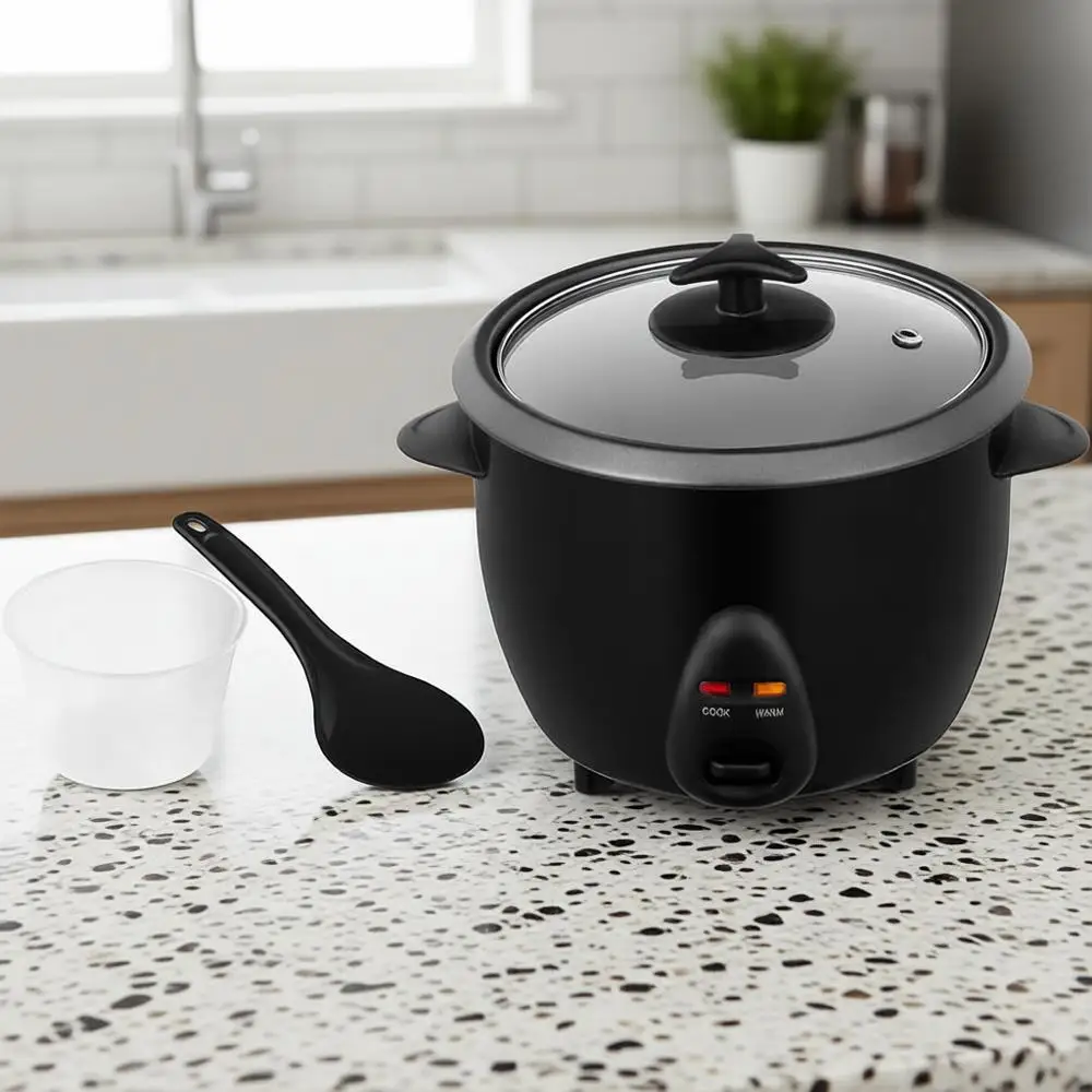 16-Cup Cooked Rice Cooker, One-Touch Operation with Cook & Keep Warm Functions, Perfect for Rice, Quinoa, Stews & Grains
16-Cup Cooked Rice Cooker, One-Touch Operation with Cook & Keep Warm Functions, Perfect for Rice, Quinoa, Stews & Grains
