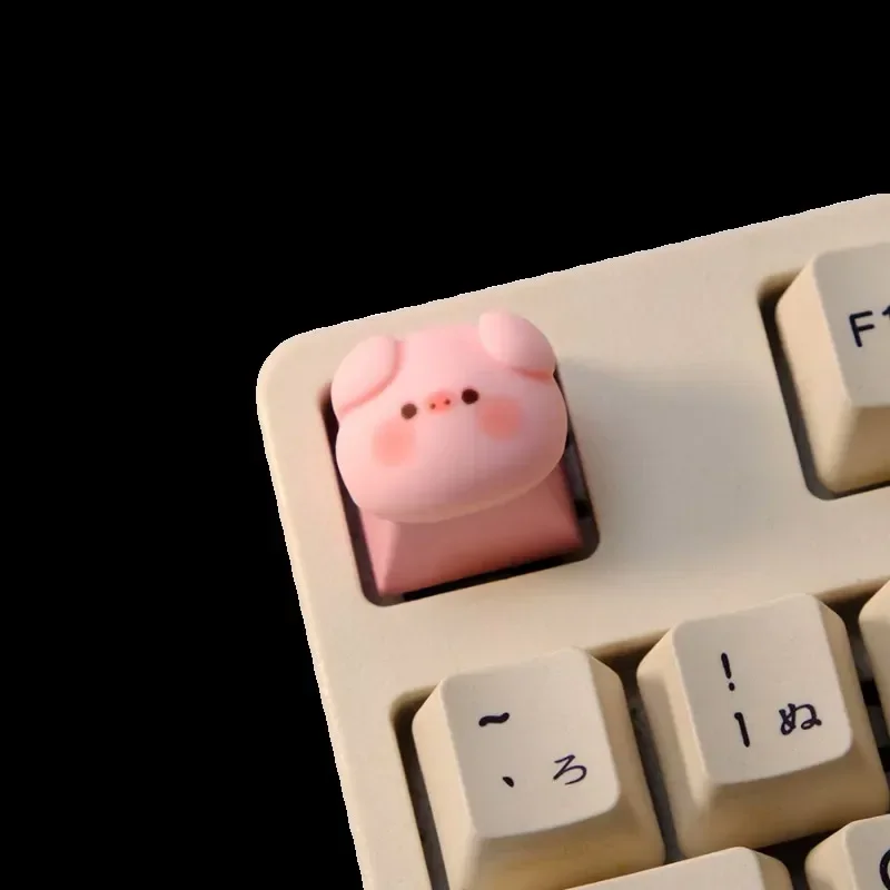 Personalized Cute Handmade Pink Keycaps Piggy CNC Character Craft Resin Creative Custom Keycaps Mechanical Keyboard Keycaps Gift
Personalized Cute Handmade Pink Keycaps Piggy CNC Character Craft Resin Creative Custom Keycaps Mechanical Keyboard Keycaps Gift