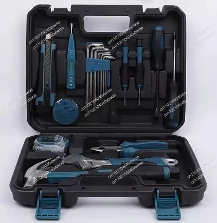 Hand drill toolbox set High power multi-functional household hardware tool combination toolkit
Hand drill toolbox set High power multi-functional household hardware tool combination toolkit
