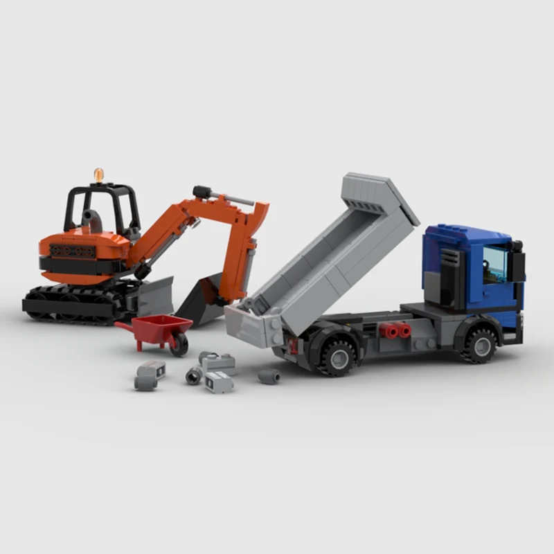 345PCS Construction Site Diorama Model MOC Building Bricks City Car Modular Technology Assemble Toys Suit Children Holiday Gifts
345PCS Construction Site Diorama Model MOC Building Bricks City Car Modular Technology Assemble Toys Suit Children Holiday Gifts