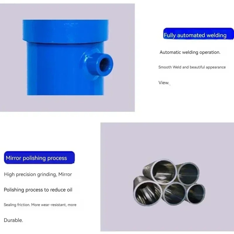 Hydraulic cylinder flange hydraulic cylinder hydraulic oil top packing machine chopping machine accessories complete set
Hydraulic cylinder flange hydraulic cylinder hydraulic oil top packing machine chopping machine accessories complete set