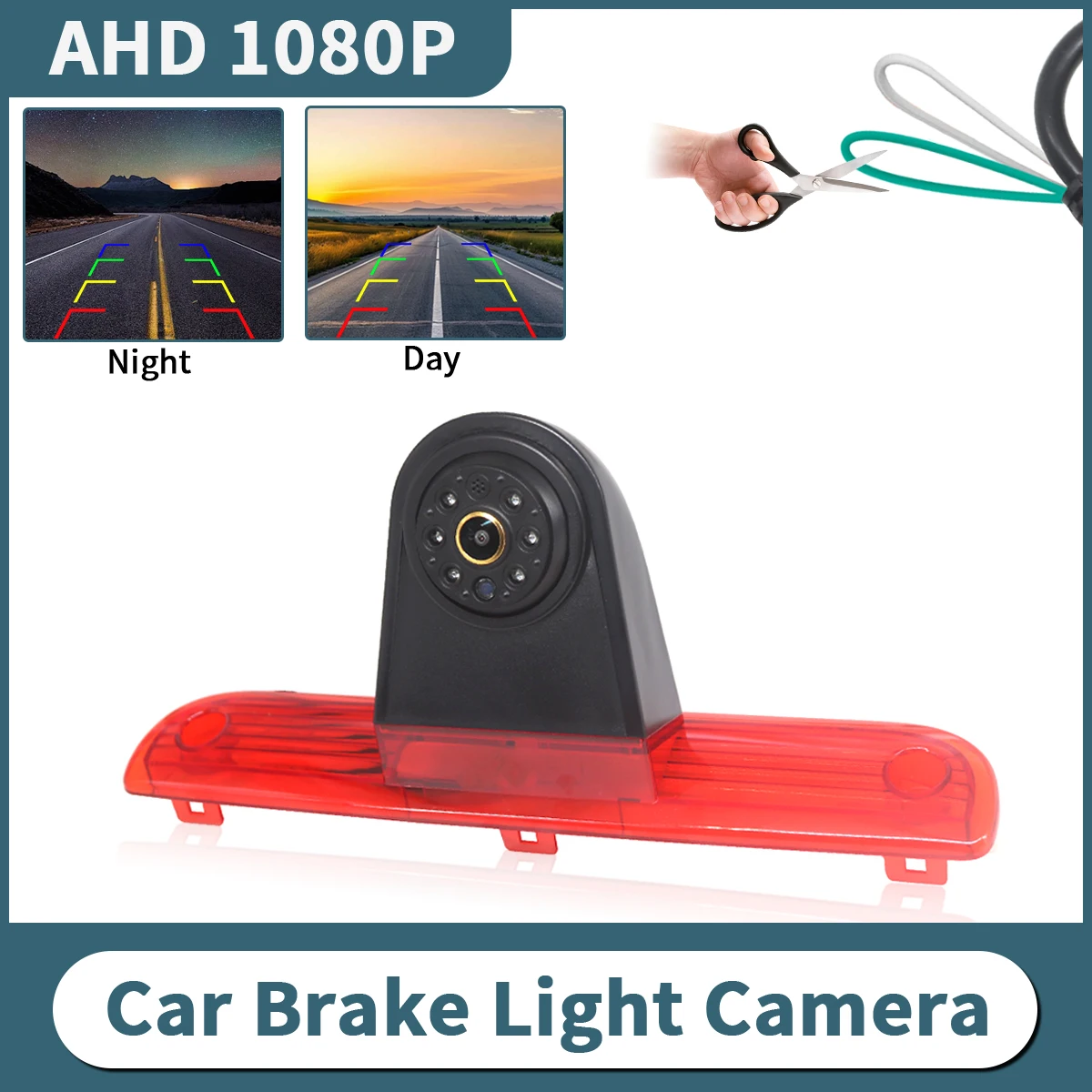 AHD 1080P Vehicle Brake Light Rear View Reverse Camera for Fiat Ducato Peugeot Boxer Citroen Relay IR Night Vision Car
AHD 1080P Vehicle Brake Light Rear View Reverse Camera for Fiat Ducato Peugeot Boxer Citroen Relay IR Night Vision Car 