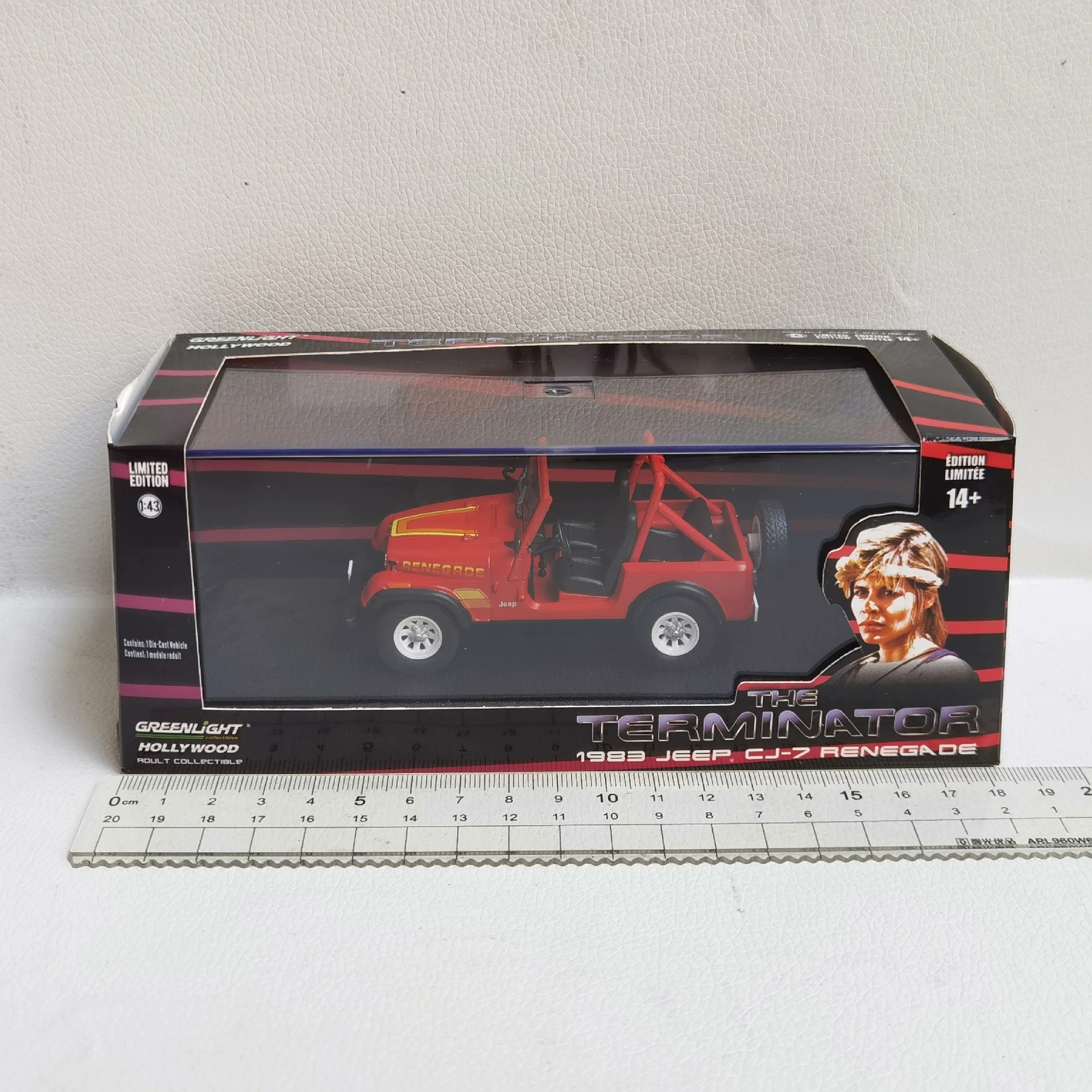 Box Cracking Diecast Green 1/43 Scale JEEP CJ-7 1983 2G Alloy Car Model
Box Cracking Diecast Green 1/43 Scale JEEP CJ-7 1983 2G Alloy Car Model