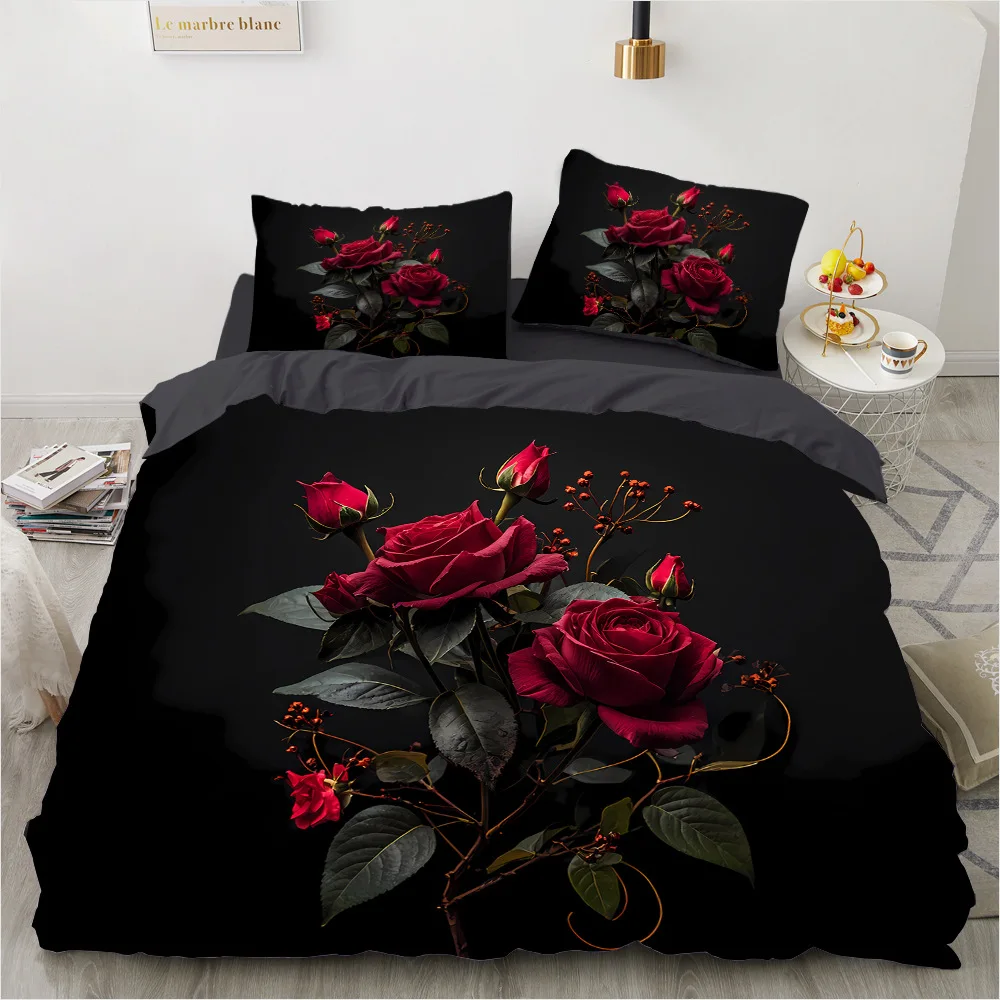 2/3pcs bedding set Digital Print Comfortable Duvet Cover for Home Bedroom Decoration, 1 Duvet Cover and 2pillowcase with Zippers
2/3pcs bedding set Digital Print Comfortable Duvet Cover for Home Bedroom Decoration, 1 Duvet Cover and 2pillowcase with Zippers