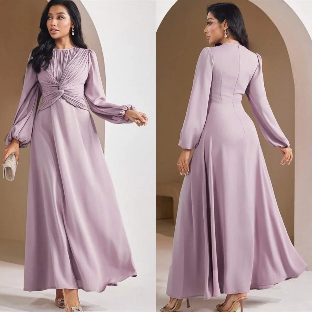 Customized Temperament Light Purple Jersey Evening Dress Modern Crew Neck Long Sleeves Homecoming Dress Special Occasi
Customized Temperament Light Purple Jersey Evening Dress Modern Crew Neck Long Sleeves Homecoming Dress Special Occasi