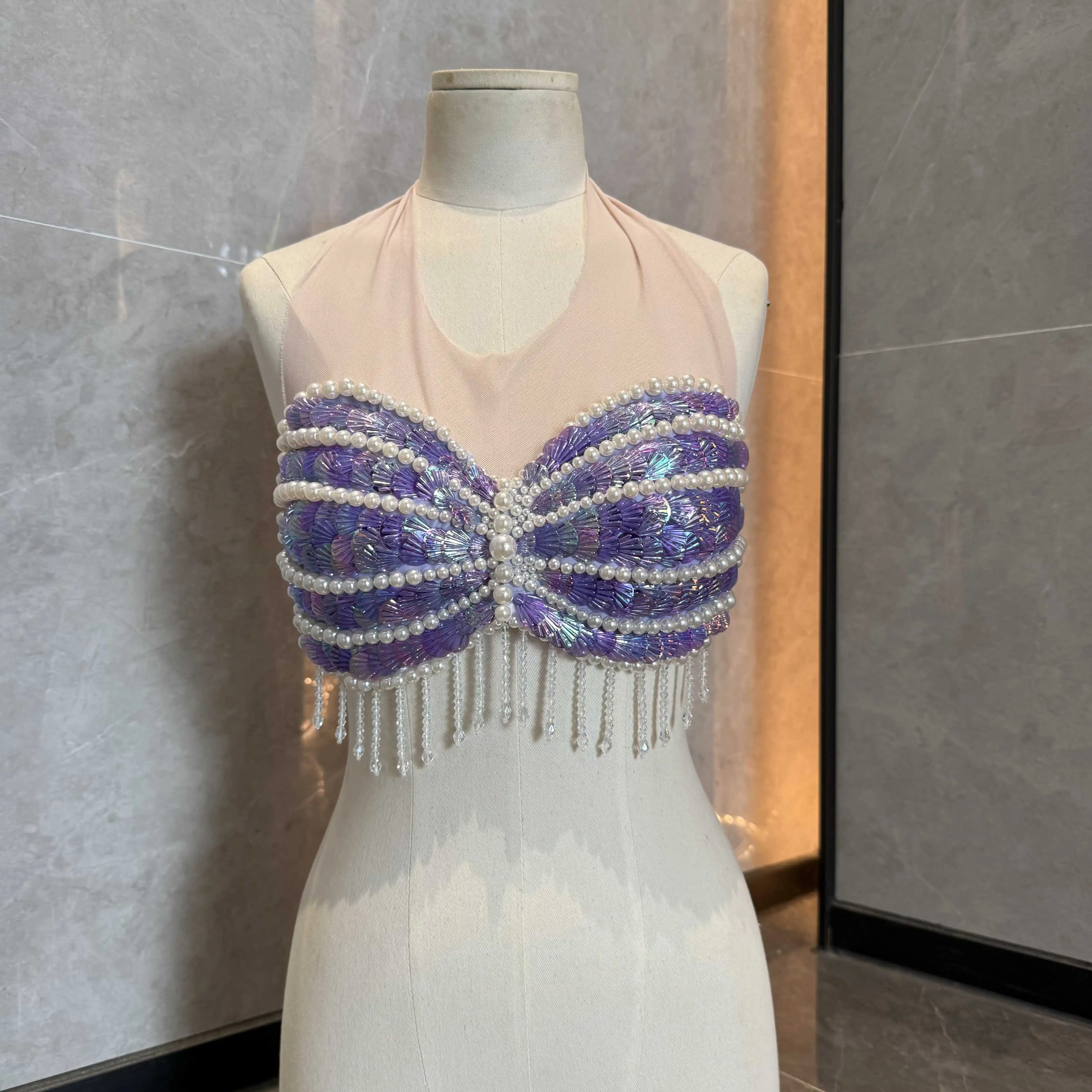 Mermaid Bra, Fish Scale Sequin Bra, Mermaid Fish Tail, Fish Skin, Aquarium Shooting, Performance Outfit, Swimsuit, Clothing
Mermaid Bra, Fish Scale Sequin Bra, Mermaid Fish Tail, Fish Skin, Aquarium Shooting, Performance Outfit, Swimsuit, Clothing