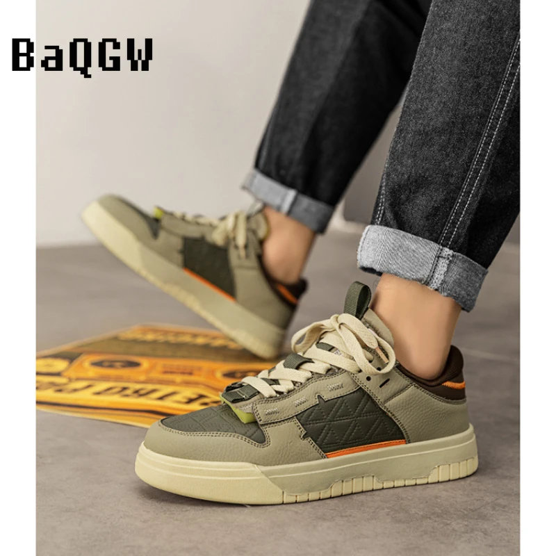 New Autumn Fashion Designer Patchwork Men's Skate Shoes Casual Sneakers Luxury Outdoor Versatile Comfortable Lace-up Breathable
New Autumn Fashion Designer Patchwork Men's Skate Shoes Casual Sneakers Luxury Outdoor Versatile Comfortable Lace-up Breathable