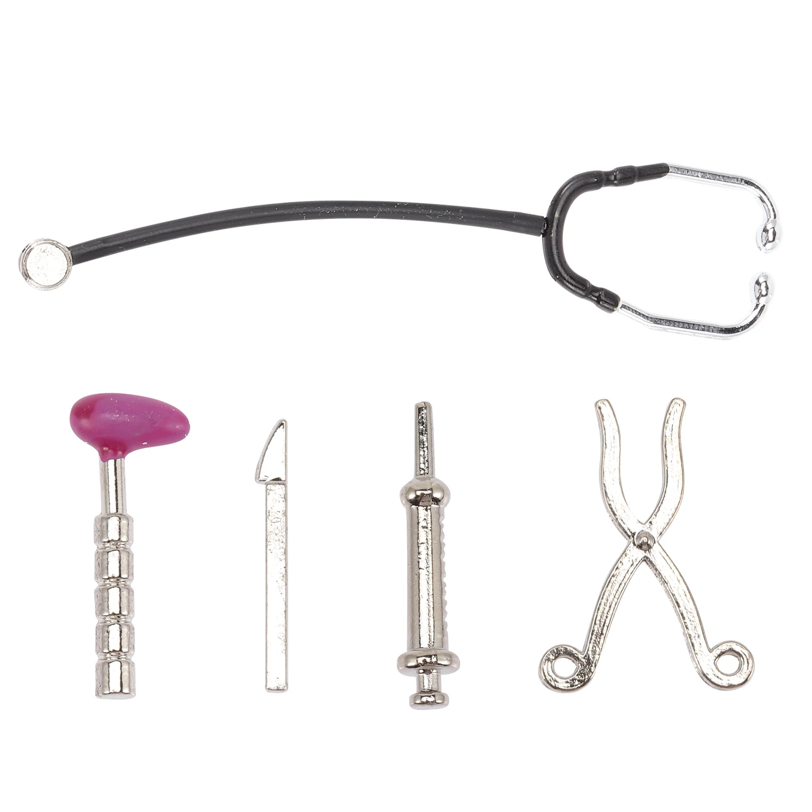 1 Set Miniature Doctor Tools Mini Stethoscope Syringe Model House Accessory miniature stethoscope
1 Set Miniature Doctor Tools Mini Stethoscope Syringe Model House Accessory miniature stethoscope