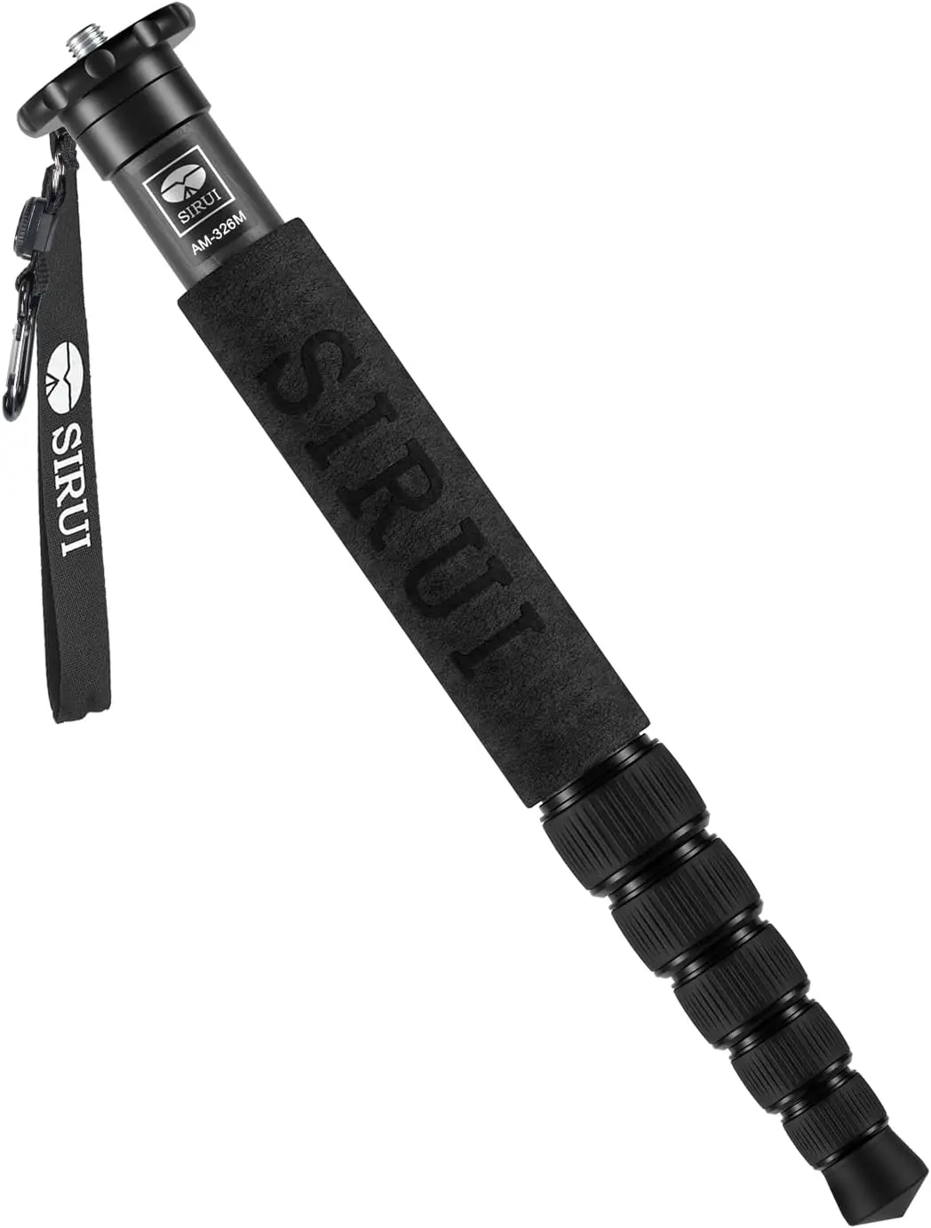 6-Section Carbon Fiber Travel Monopod, Lightweight 0.9lb, Holds 10kg, 15.6-61.4in Height, Twist Lock, Non-Slip Foot
6-Section Carbon Fiber Travel Monopod, Lightweight 0.9lb, Holds 10kg, 15.6-61.4in Height, Twist Lock, Non-Slip Foot