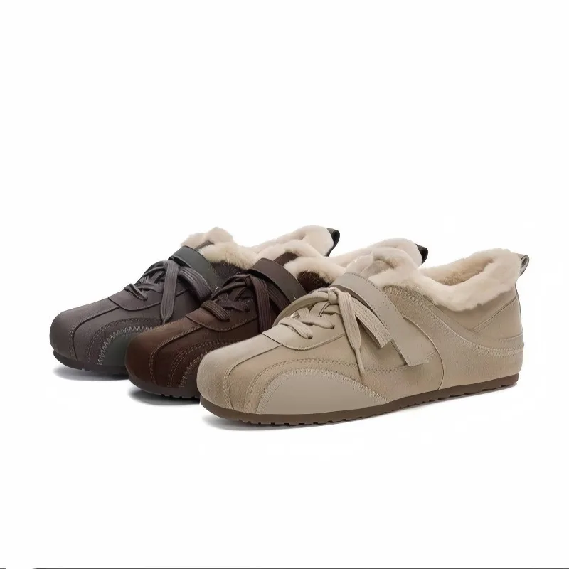 Velcro Thick soled Casual Autumn/Winter New Fashionable Versatile Plus Velvet Thick Fury Cotton Shoes
Velcro Thick soled Casual Autumn/Winter New Fashionable Versatile Plus Velvet Thick Fury Cotton Shoes