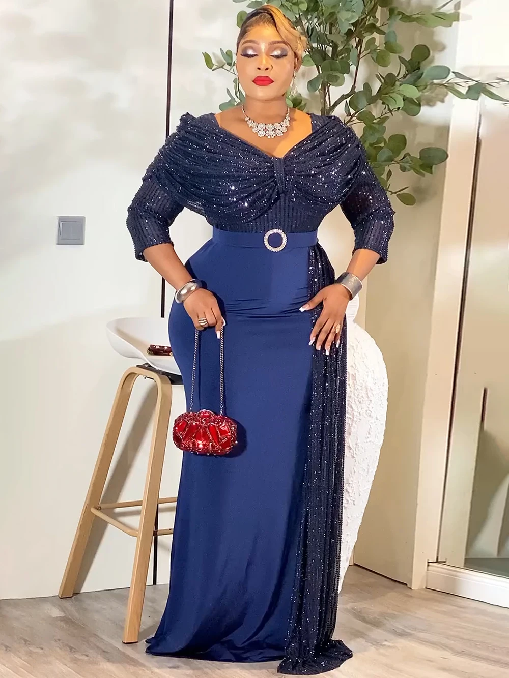 Luxury Sequin Dresses For Women Wedding Birthday Party Long Dress Formal Occasion Evening Gown Turkey African Dashiki Clothing
Luxury Sequin Dresses For Women Wedding Birthday Party Long Dress Formal Occasion Evening Gown Turkey African Dashiki Clothing
