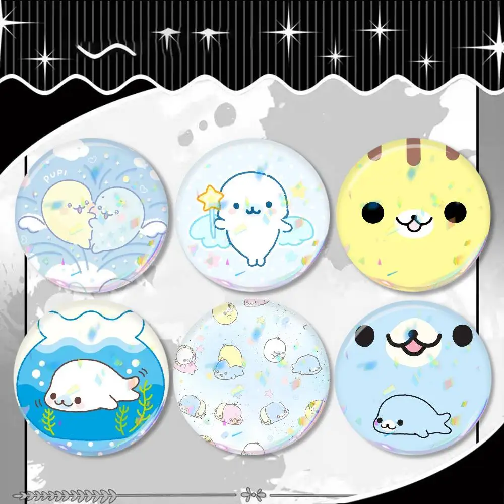 CUTE M-Mamegoma Seal Badge 25 32 44 58 75 mm Round Fans Collect Friends Gifts Brooch Souvenir
CUTE M-Mamegoma Seal Badge 25 32 44 58 75 mm Round Fans Collect Friends Gifts Brooch Souvenir