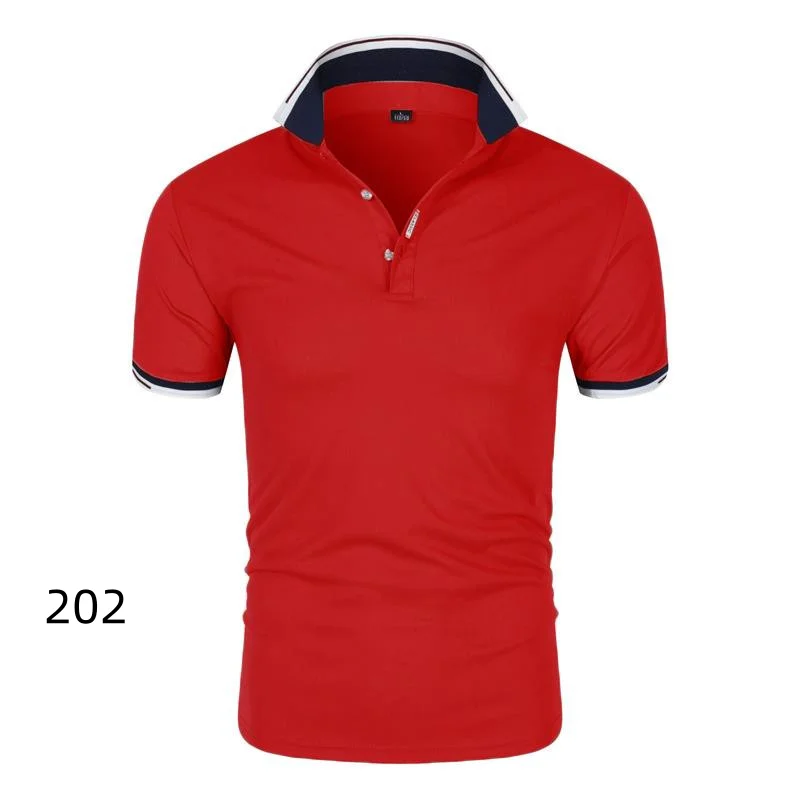 2025 Новая мужская рубашка-поло с воротником и короткими рукавами, впитывающие пот топы-поло
2025 Новая мужская рубашка-поло с воротником и короткими рукавами, впитывающие пот топы-поло