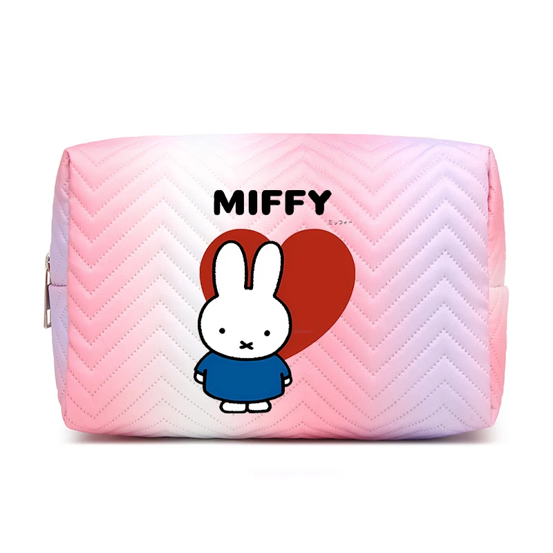 Женская косметичка Miffy, портативная сумка-органайзер на молнии большой вместимости, кошелек для монет, милая мультяшная дорожная сумка для туалетных принадлежностей для девочек, подарок
Женская косметичка Miffy, портативная сумка-органайзер на молнии большой вместимости, кошелек для монет, милая мультяшная дорожная сумка для туалетных принадлежностей для девочек, подарок