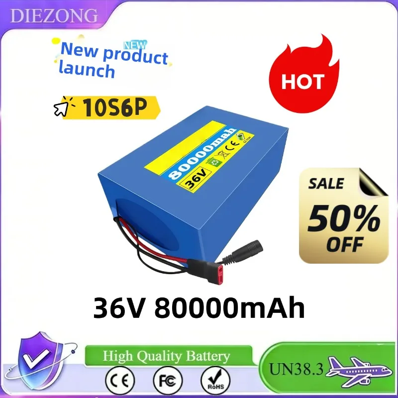 36V Lithium Battery for Electric Vehicles, 10S6P 80Ah, 18650 Cell, Perfect Fit for Scooters & Motorcycles, Hot Selling Item
36V Lithium Battery for Electric Vehicles, 10S6P 80Ah, 18650 Cell, Perfect Fit for Scooters & Motorcycles, Hot Selling Item