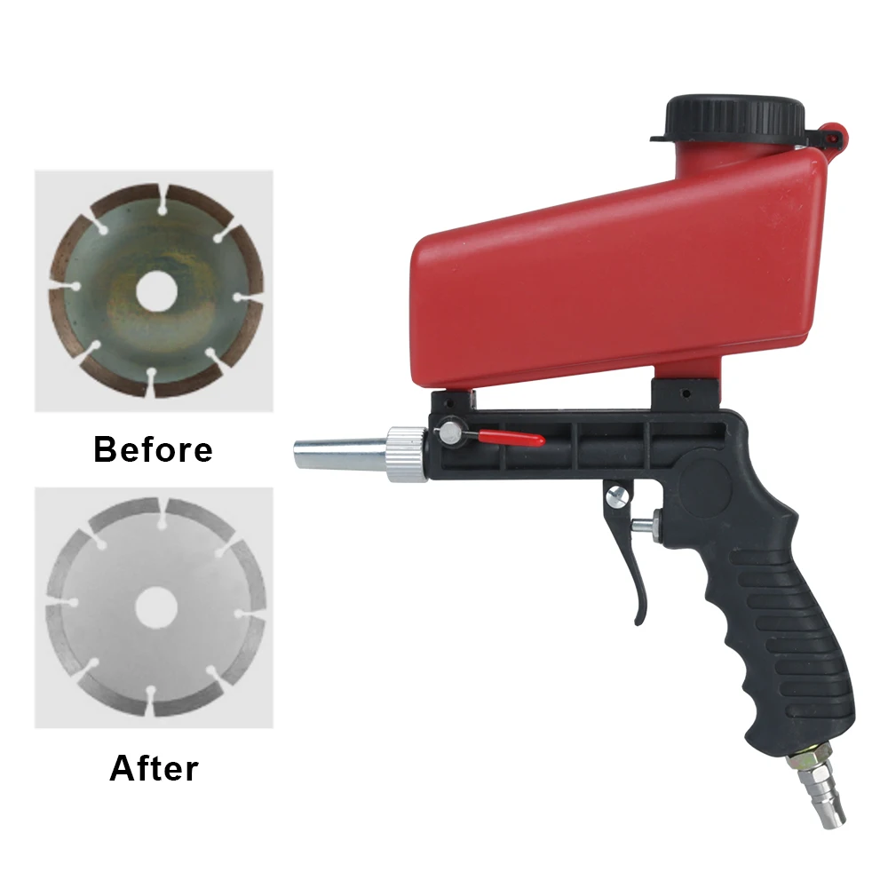 Sandblasting Gun Portable Gravity Sand Blaster Small Sand Blasting Machine 90psi Handheld Pneumatic Blasting Gun Set Adjustable
Sandblasting Gun Portable Gravity Sand Blaster Small Sand Blasting Machine 90psi Handheld Pneumatic Blasting Gun Set Adjustable