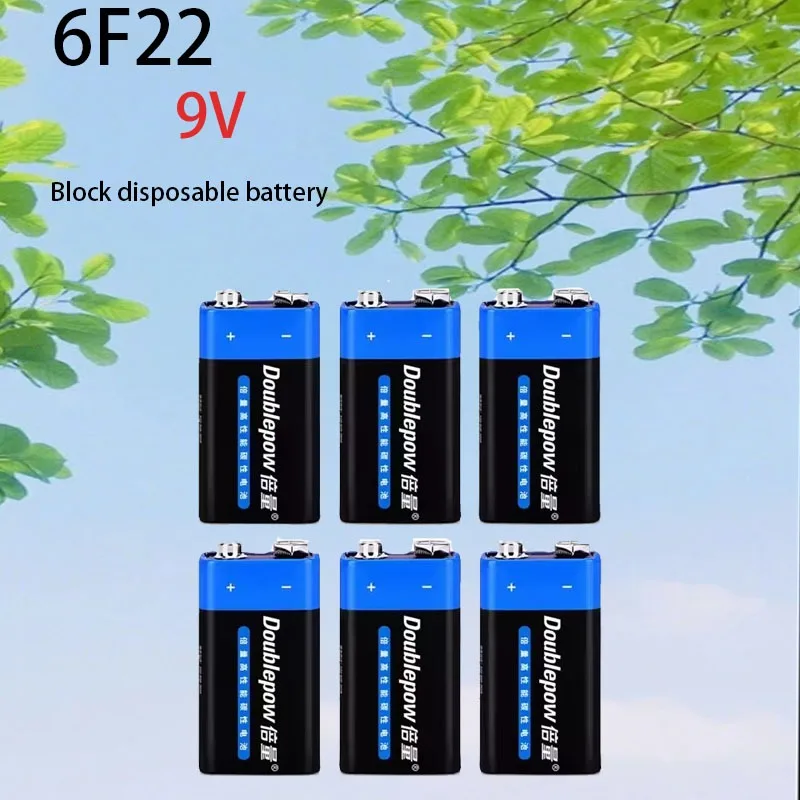 New 9V6F22 block disposable carbon multimeter alarm microphone iron box dry battery 20pcs
New 9V6F22 block disposable carbon multimeter alarm microphone iron box dry battery 20pcs