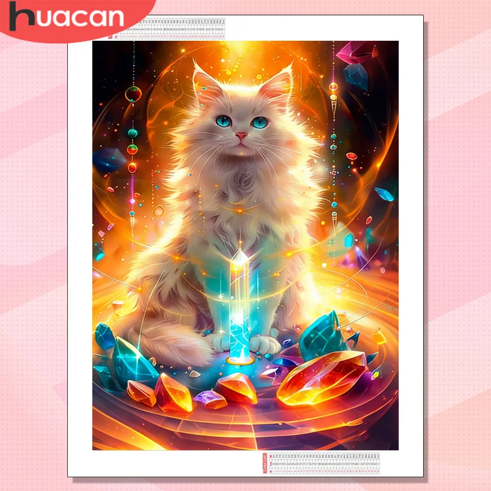 HUACAN Diamond Painting Kits For Adults Cat Animal Fantasy Art Mosaic Full Drill Picture Of Rhinestones
HUACAN Diamond Painting Kits For Adults Cat Animal Fantasy Art Mosaic Full Drill Picture Of Rhinestones
