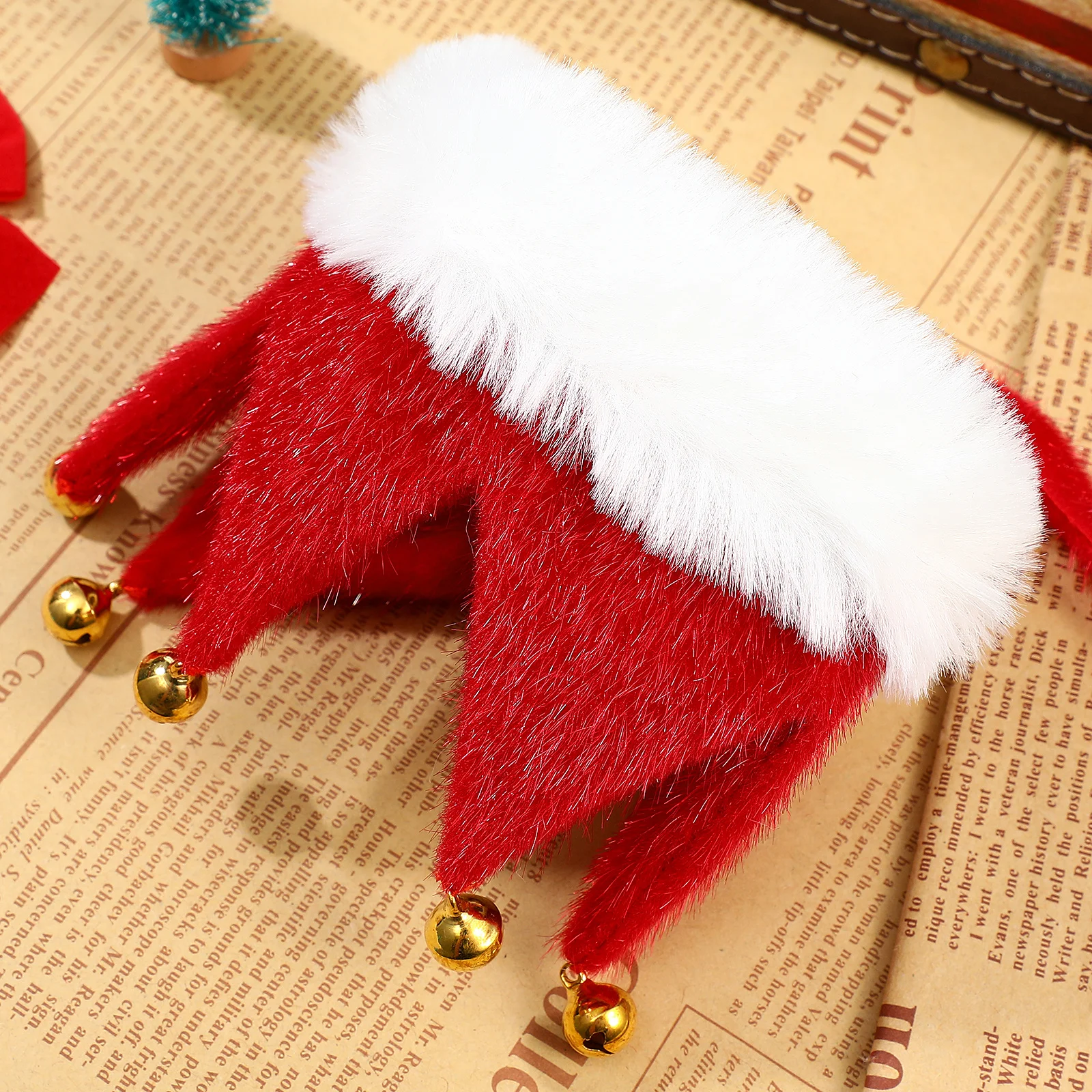 Christmas Pet Scarf Bell Decorated Soft Polyester Lightweight Adjustable Tie Dog Cat Party Costume Bandana Size M
Christmas Pet Scarf Bell Decorated Soft Polyester Lightweight Adjustable Tie Dog Cat Party Costume Bandana Size M