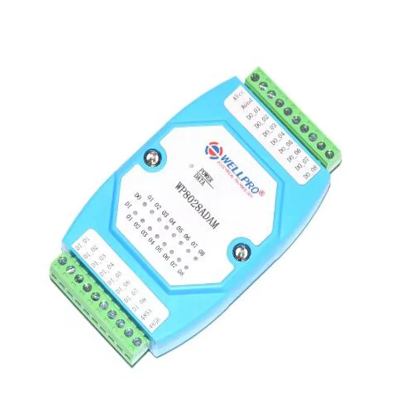 Модуль цифрового ввода и вывода, изолированный 8DI/8DO RS485 MODBUS RTU WP8028ADAM NPN
Модуль цифрового ввода и вывода, изолированный 8DI/8DO RS485 MODBUS RTU WP8028ADAM NPN