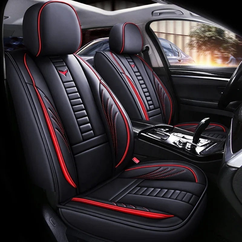 PVC Leather Car Seat Covers Full Set Seat Cover Sports Automotive Cushion Cover for Cars Universal Fit Set for 5 Seats Luxury
PVC Leather Car Seat Covers Full Set Seat Cover Sports Automotive Cushion Cover for Cars Universal Fit Set for 5 Seats Luxury