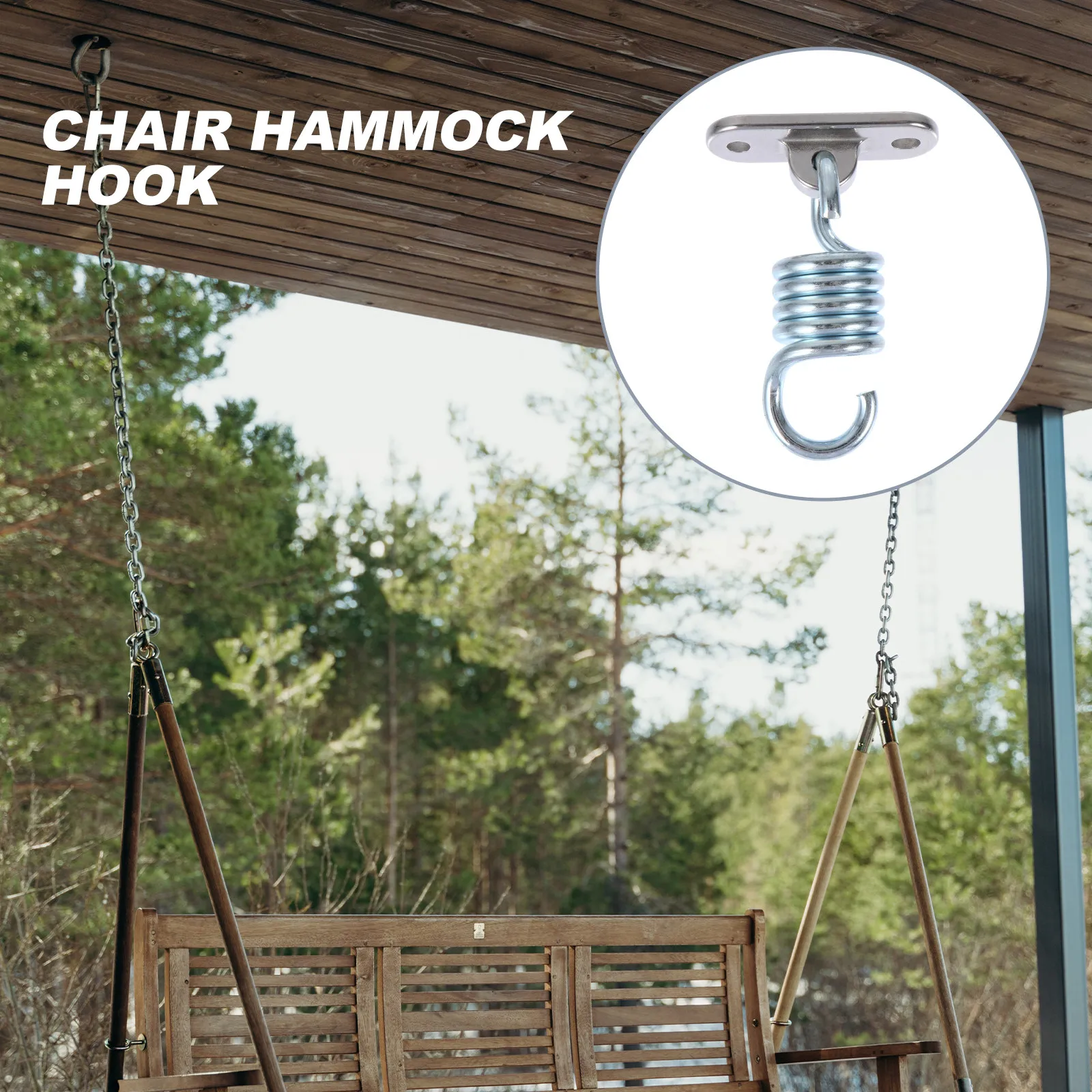 1Set Hammock Suspension Kit Heavy Duty Stainless Steel Swing Fixing Hook Rotatable Ceiling Mount Bracket Holder for Chair
1Set Hammock Suspension Kit Heavy Duty Stainless Steel Swing Fixing Hook Rotatable Ceiling Mount Bracket Holder for Chair