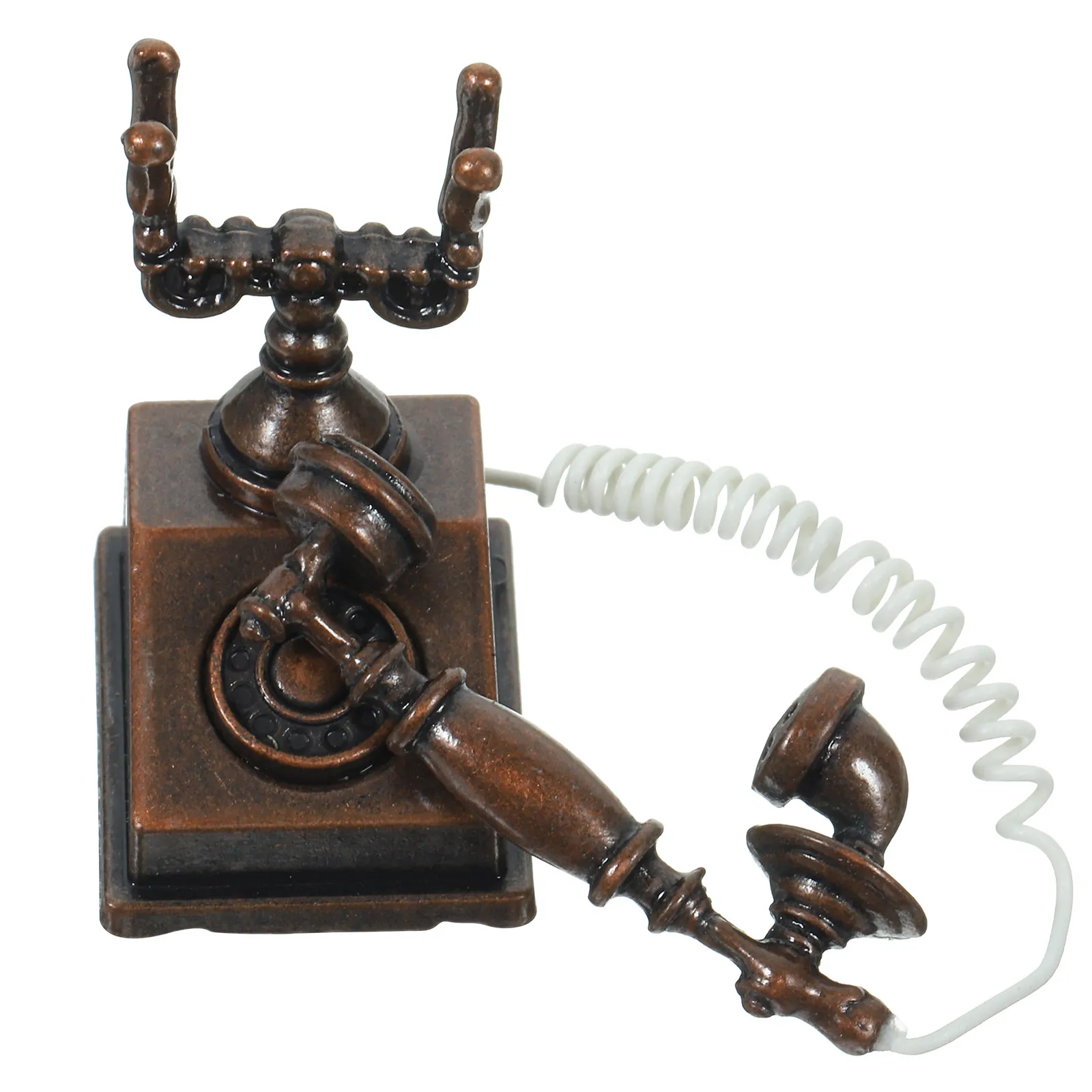 Mini Retro Telephone Decor Premium Sturdy Vintage Style Desktop Ornament Home Decor Kids Room Living Room Mini House Prop
Mini Retro Telephone Decor Premium Sturdy Vintage Style Desktop Ornament Home Decor Kids Room Living Room Mini House Prop