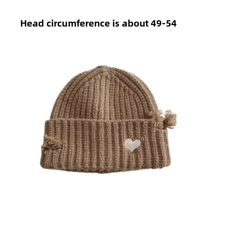 Wool Hat Children's Knitted Hat New High-end Autumn and Winter Hole Love Embroidery Hat Fashion and Warmth
Wool Hat Children's Knitted Hat New High-end Autumn and Winter Hole Love Embroidery Hat Fashion and Warmth
