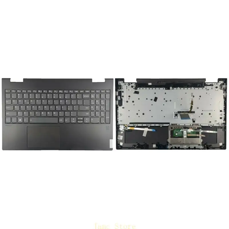 LX0B New US Layout Palmrest Cover Cayboard с TouchPad 5CB0U43851 для йоги C740-15IML
LX0B New US Layout Palmrest Cover Cayboard с TouchPad 5CB0U43851 для йоги C740-15IML