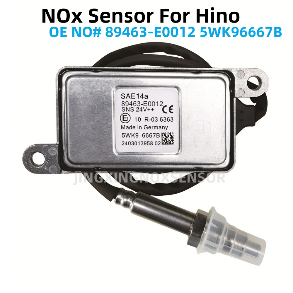 89463-E0012 5WK96667B 89463 E0012 Original New NOX Sensor Nitrogen Oxygen Sensor For Hino Diesel Truck SNS 24V
89463-E0012 5WK96667B 89463 E0012 Original New NOX Sensor Nitrogen Oxygen Sensor For Hino Diesel Truck SNS 24V