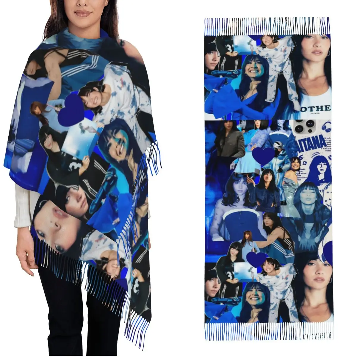 Женский шарф с кисточками Aitanaed Ocana Tour, музыкальная длинная мягкая теплая шаль, подарки, кашемировый шарф
Женский шарф с кисточками Aitanaed Ocana Tour, музыкальная длинная мягкая теплая шаль, подарки, кашемировый шарф