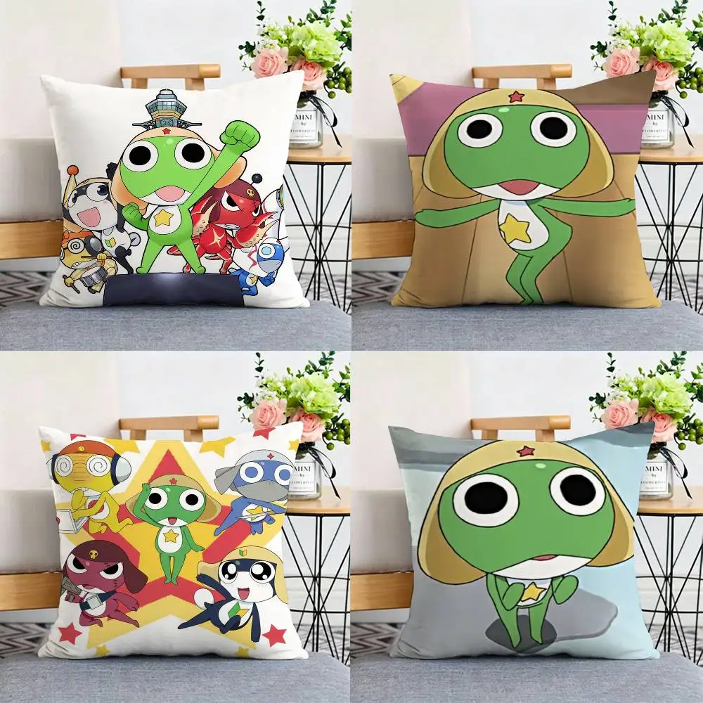 K-Keroro Gunsous Frog Anime Double-sided print Pillow Case for Sofa Living Room Home office Decor Protective Cover
K-Keroro Gunsous Frog Anime Double-sided print Pillow Case for Sofa Living Room Home office Decor Protective Cover