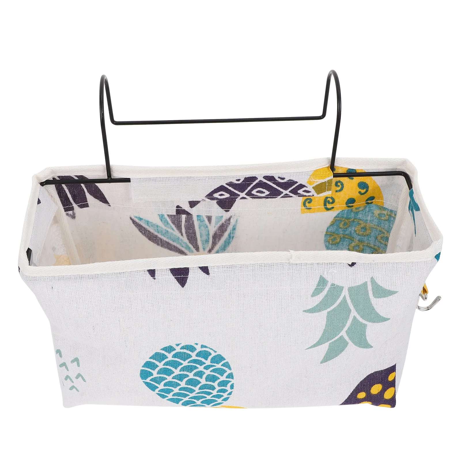 Hanging Storage Basket Cloth Iron Pouch Bedside ganizer Pocket Sundries Holder Phone Earphones Books Bottle Student Dorm
Hanging Storage Basket Cloth Iron Pouch Bedside ganizer Pocket Sundries Holder Phone Earphones Books Bottle Student Dorm