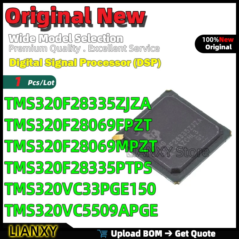 1pcs LQFP-100 TMS320F28335ZJZA TMS320F28069FPZT TMS320F28069MPZT TMS320F28335PTPS TMS320VC33PGE150 TMS320VC5509APGE New Original
1pcs LQFP-100 TMS320F28335ZJZA TMS320F28069FPZT TMS320F28069MPZT TMS320F28335PTPS TMS320VC33PGE150 TMS320VC5509APGE New Original