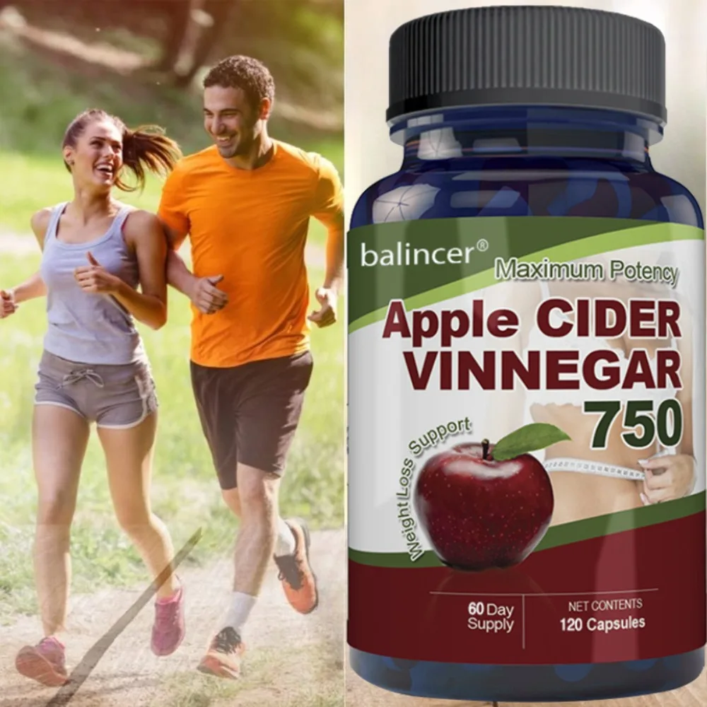 Apple Cider Vinegar Supplement - Boosts Metabolism, Maintains Healthy Cholesterol Levels, Improves Digestion, Weight Management
Apple Cider Vinegar Supplement - Boosts Metabolism, Maintains Healthy Cholesterol Levels, Improves Digestion, Weight Management
