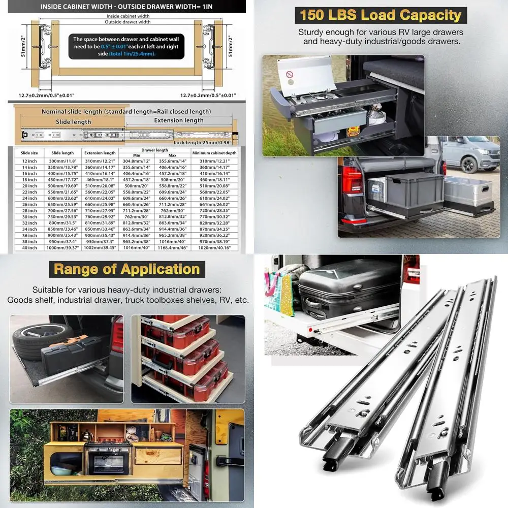 Усиленные направляющие с фиксатором, 26-дюймовые металлические рельсы для выдвижения 14-40 дюймов, шариковые подшипники (пара, выдерживают нагрузку до 110 фунтов)
Усиленные направляющие с фиксатором, 26-дюймовые металлические рельсы для выдвижения 14-40 дюймов, шариковые подшипники (пара, выдерживают нагрузку до 110 фунтов)