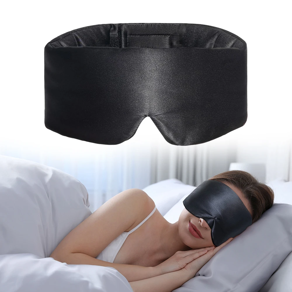 Silk Sleep Mask for Side Sleeper Eye Mask Sleeping for Women Men 100% Silk Skin for Your Eye Face-Hugging Padded Silk Eye Cover
Silk Sleep Mask for Side Sleeper Eye Mask Sleeping for Women Men 100% Silk Skin for Your Eye Face-Hugging Padded Silk Eye Cover